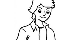 PÁGINA EDUCATIVA MADRE CREATIVA: DIBUJOS DE HOMBRES JOVENES PARA