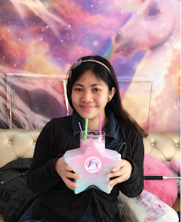 large drink from unicorn cafe