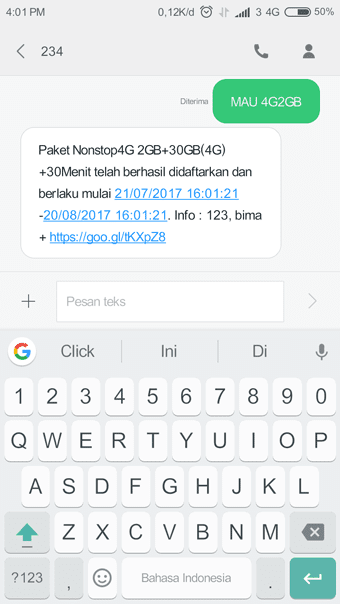Cara Daftar Paket Internet Tri 4g Nonstop 32 Gb Gupitan