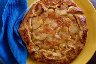 Apple Grapefruit Ginger Galette with Dorrie Cornmeal Crust