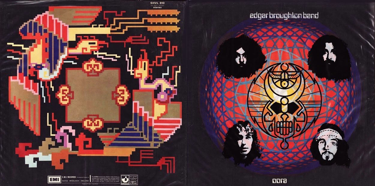 Pink Floyd Ilustrado 1973 Oora The Edgar Broughton Band