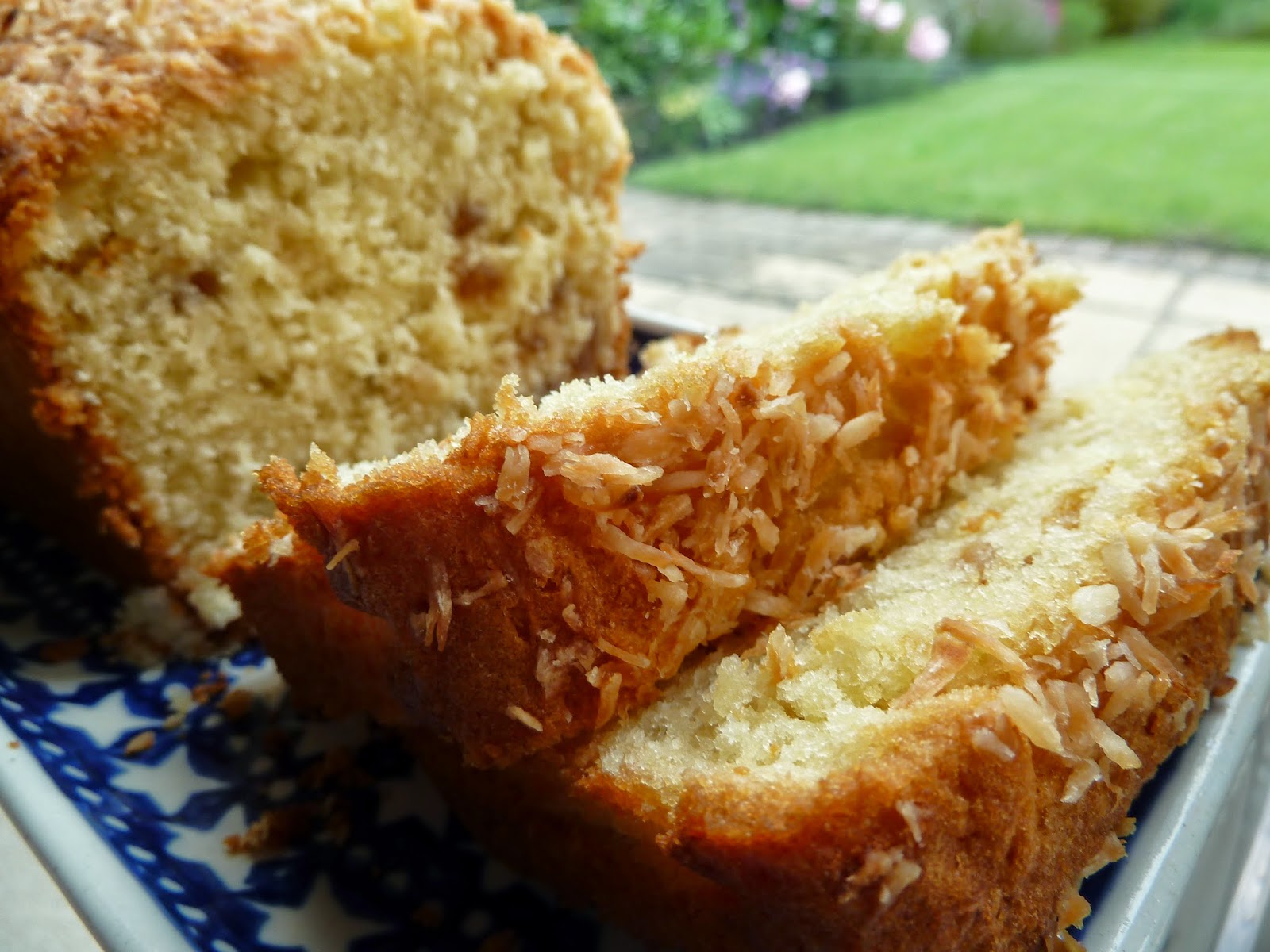 Cherry and Coconut Cake
