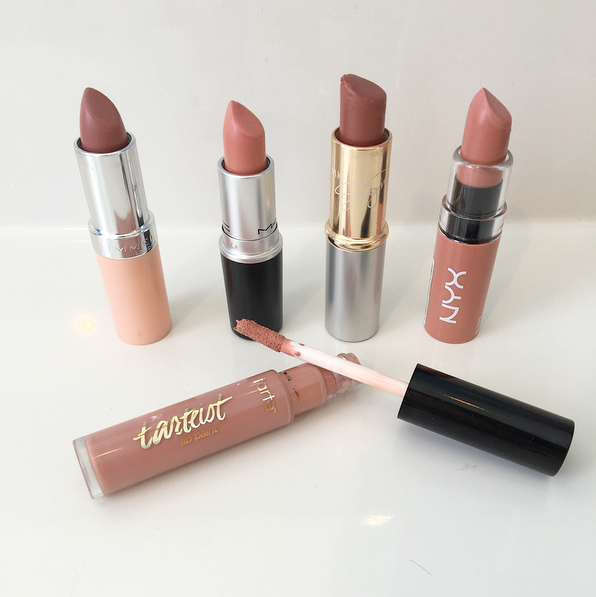Top Five Nude Lipsticks.