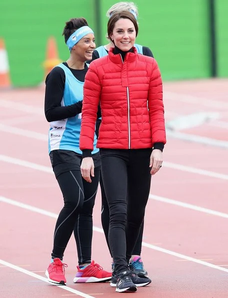 Prince William, Kate Middleton and Prince Harry join Team Heads Together at a London Marathon Training Day