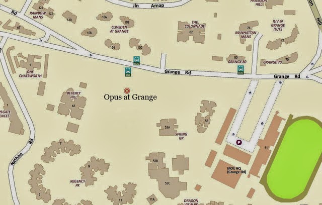 Opus @ Grange Location Map