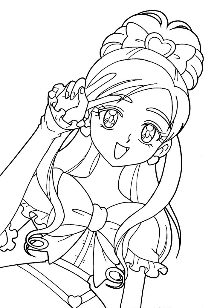 desenho kawaii para colorir