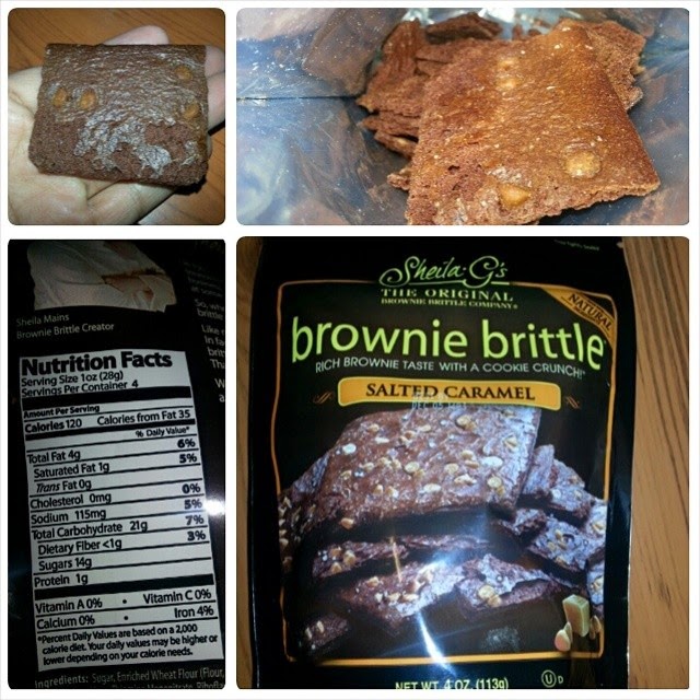 Shannon's Lightening the Load Sheila G's Brownie Brittle Salted Caramel