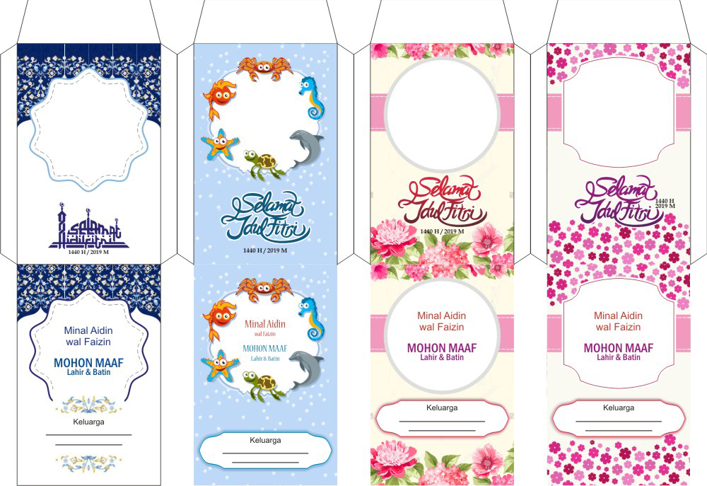 20 Koleski Terbaru Desain Amplop Lebaran Pdf Smart Mommy