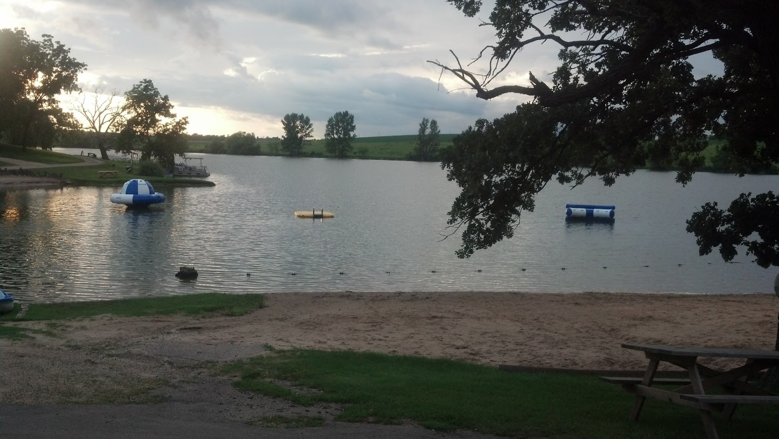 Camping in the Midwest Cheese Country Trail and Lake Joy Campground