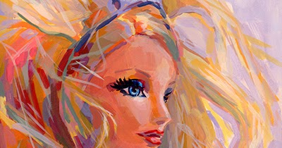 Disheveled, A New Barbie Painting