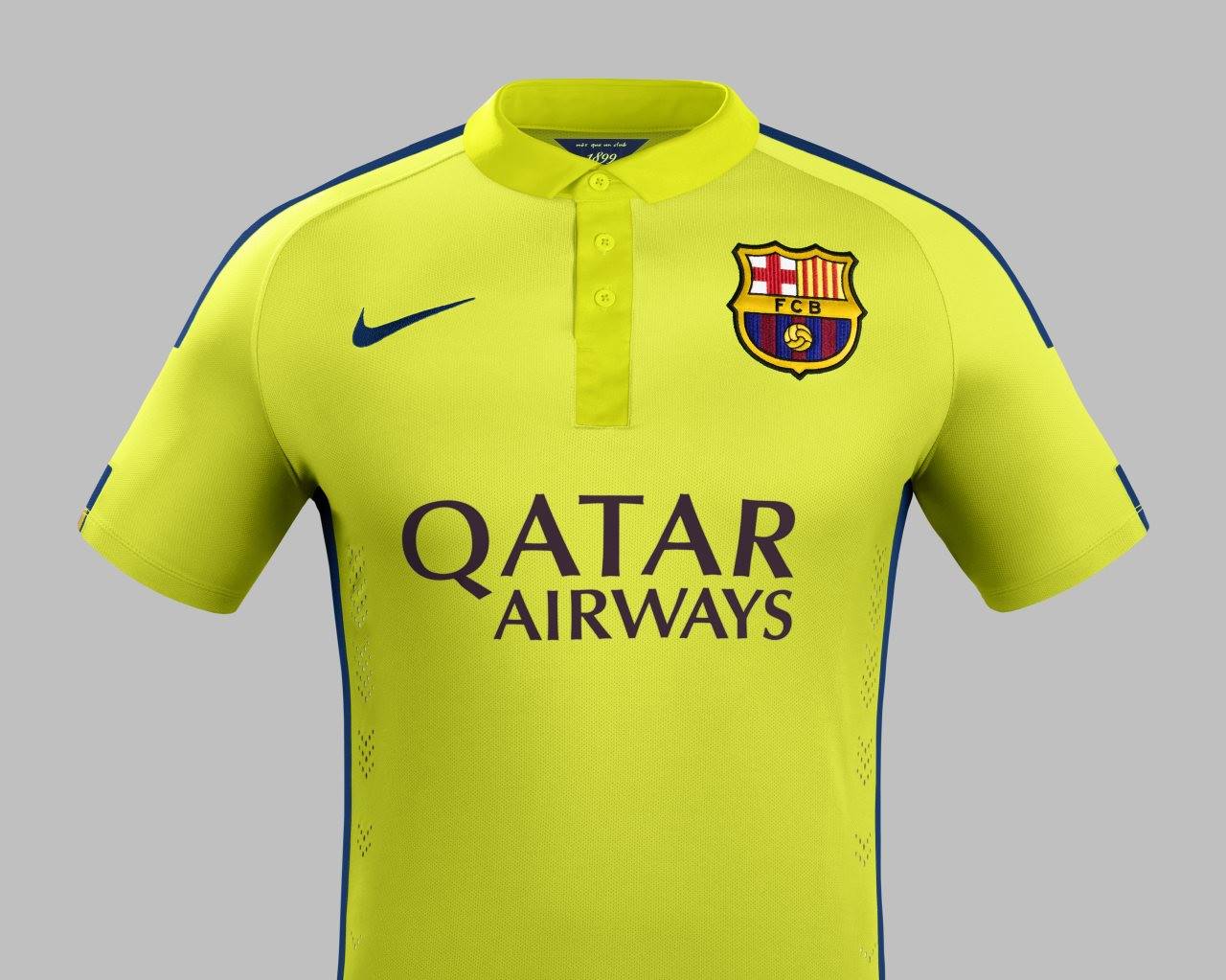 bekken viel Doorlaatbaarheid FC Barcelona 14-15 (2014-15) Home, Away and Third Kits - Footy Headlines