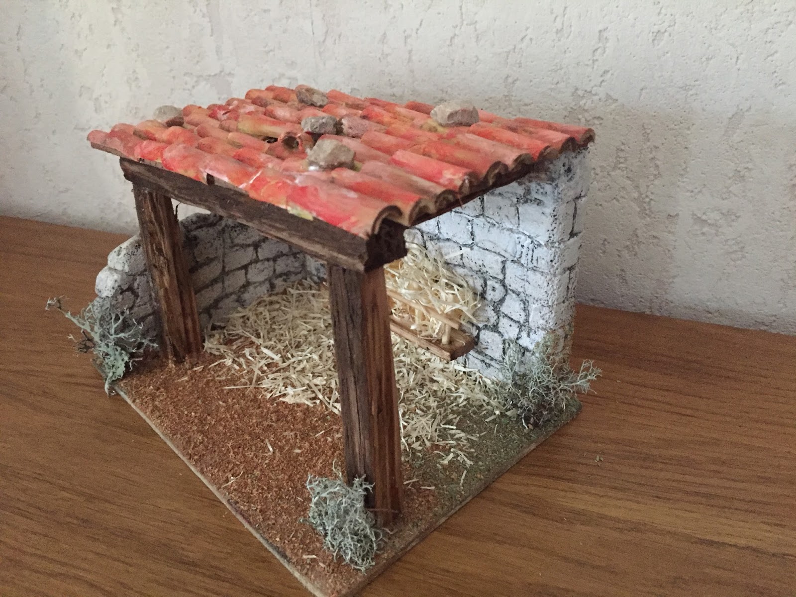 L'ATELIER DE NÔEL: Mes creations de" creche de Noel " 2017 " | Creche