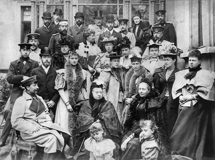 Queen Victoria and Her Great Grandchildren