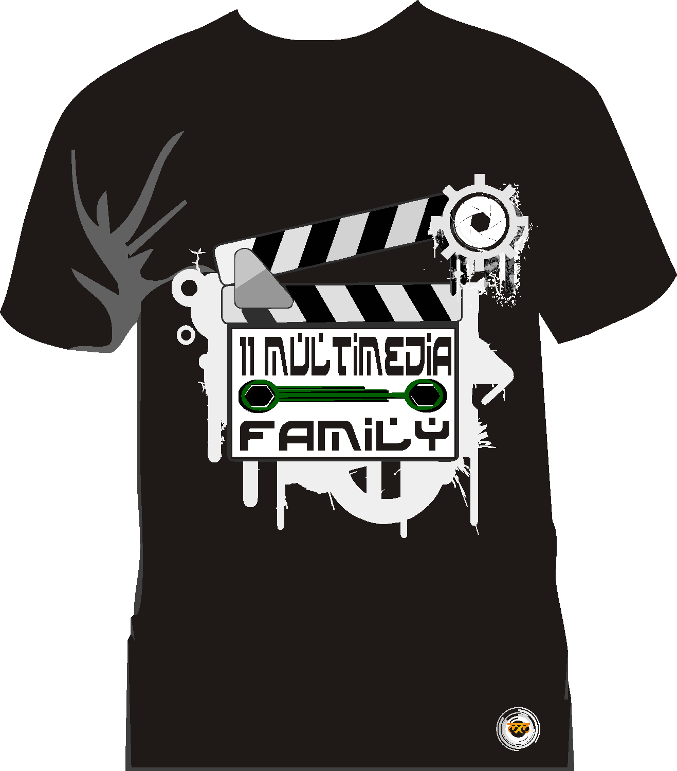 Design kaos  Kelas Multimedia Kreatif Multimedia