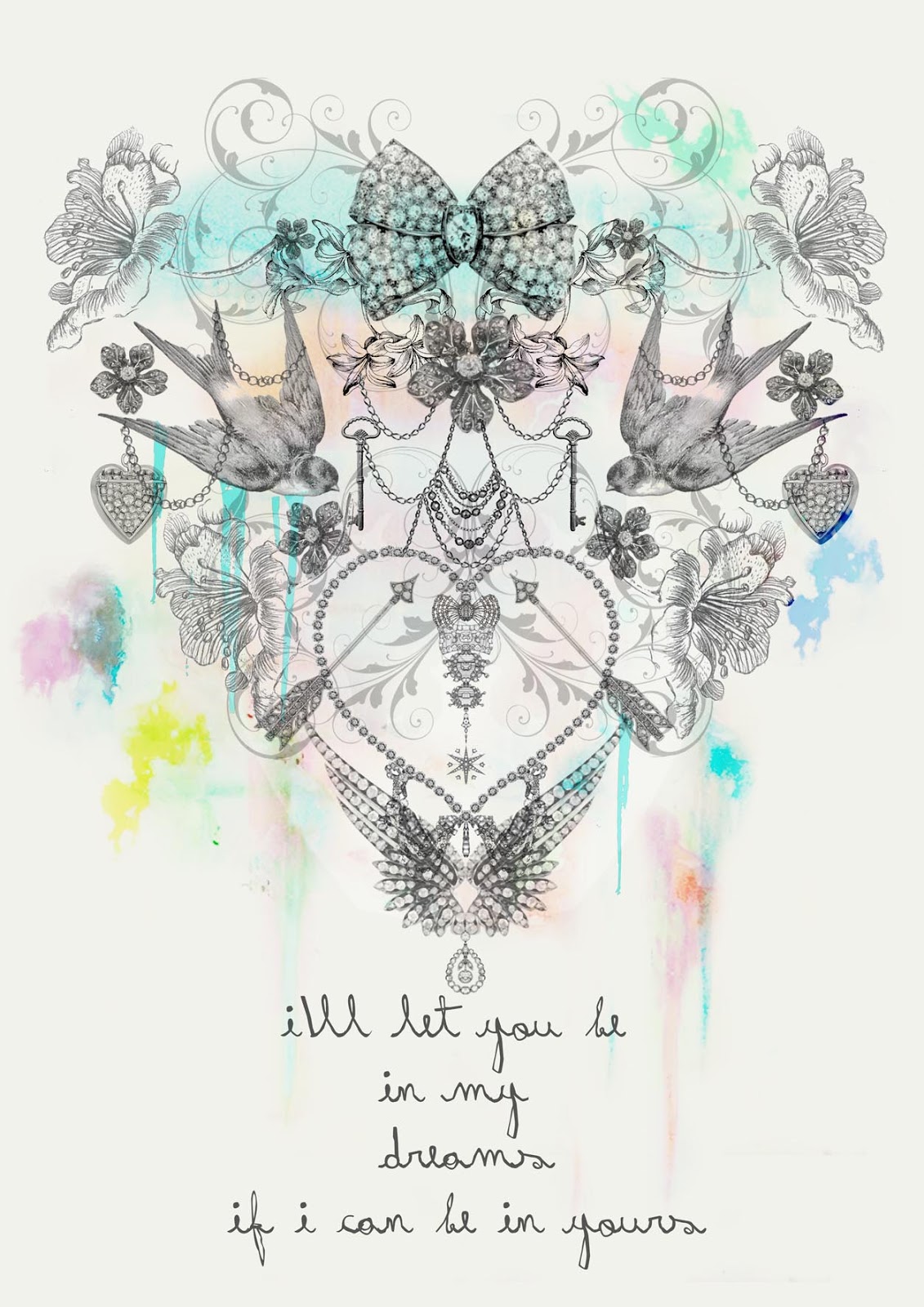 Sesame and Lilly Beautiful vintage dream illustrations