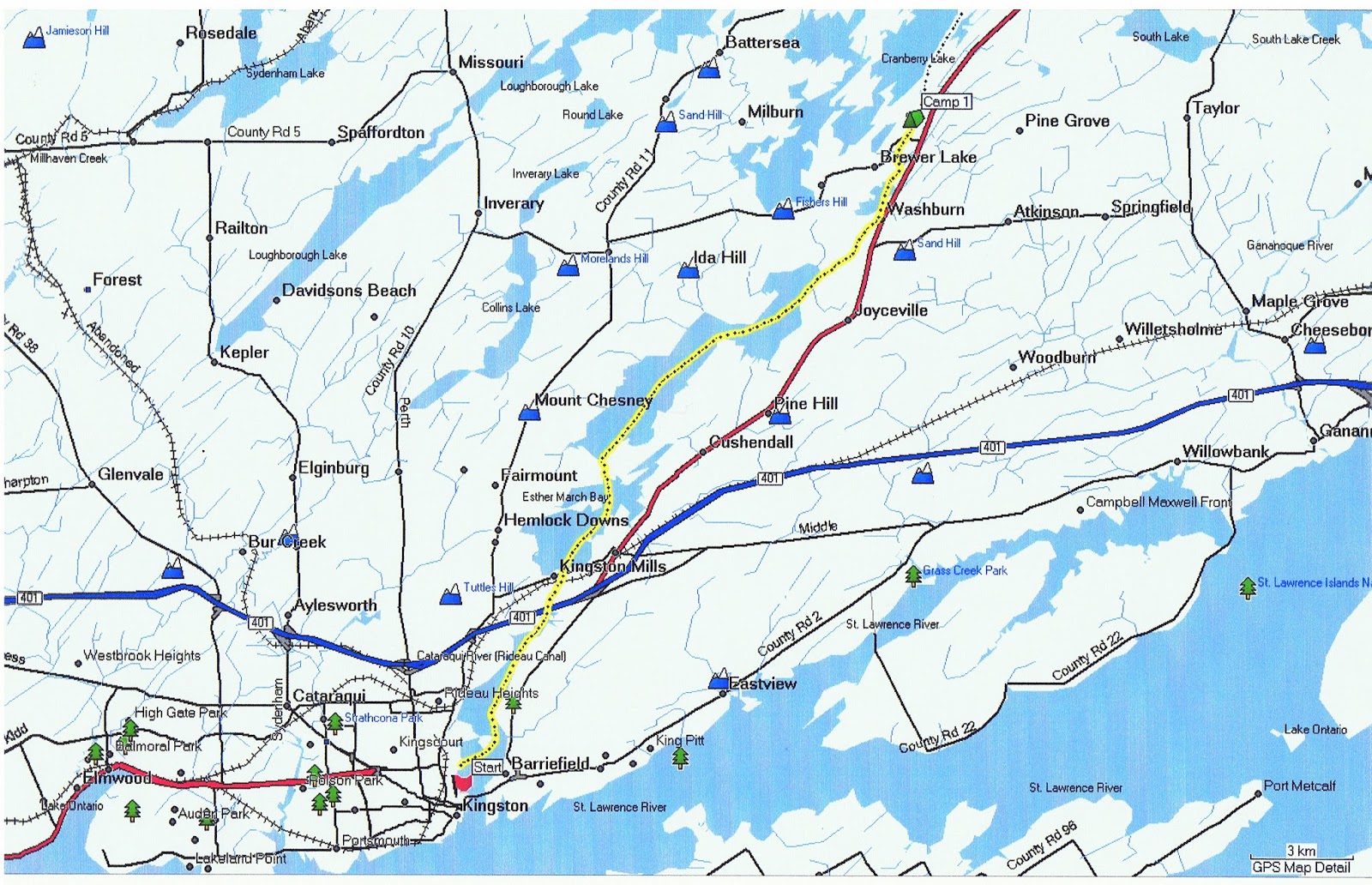 BirdingKayakingBabbling Rideau Canal Kayak Camping Kingston to Ottawa