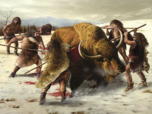 caccia+neanderthal