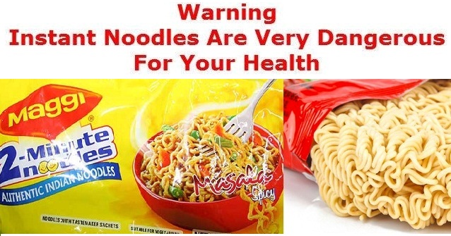 13 Instant Noodles Raw Danger Spot For Your Health