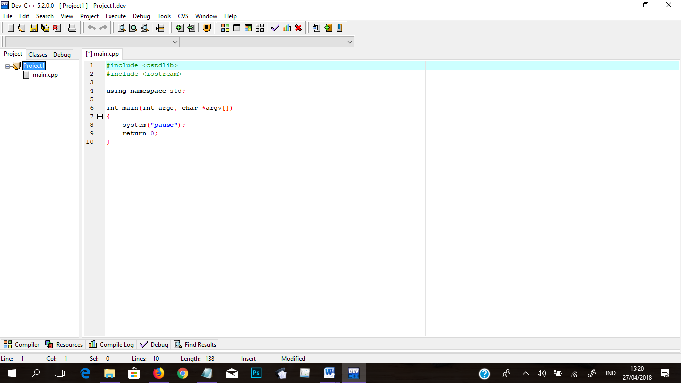 I2c dev. Dev c++ 6.3. dev-c ++.