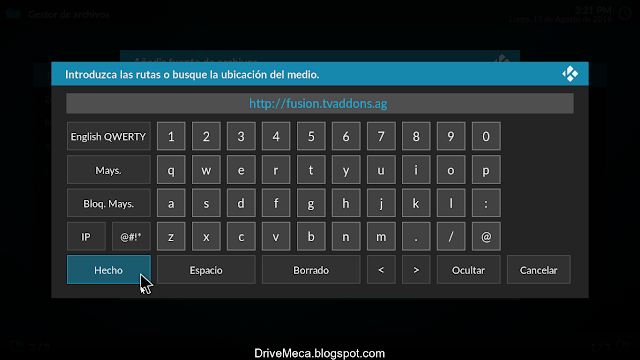 DriveMeca instalando y configurando Kodi paso a paso en español DriveMeca instalando y configurando Kodi paso a paso en español