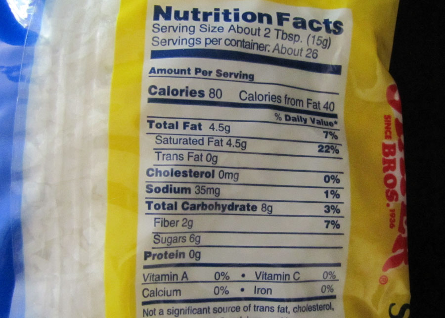 Smells Like Food in Here Stater Bros. Flaked Coconut