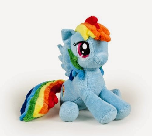 My Little Pony Famosa Plush Sitting Rainbow Dash