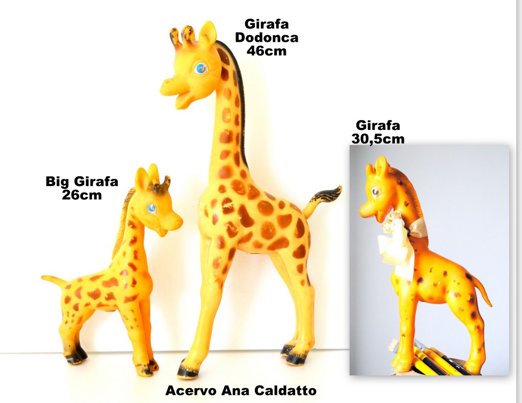 Os patinhos de antigamente são a nova girafa Sophie! Os brinquedos de
