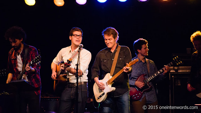 Cover Me Impressed Set 2: Sam Cash and the Romantic Dogs, SATE, The Elwins, Brendan Canning, Andrew Cash, Jim Cuddy, Devin Cuddy, Sam Polley at Lee's Palace, December 26, 2015 Photo by John at One In Ten Words oneintenwords.com toronto indie alternative music blog concert photography pictures