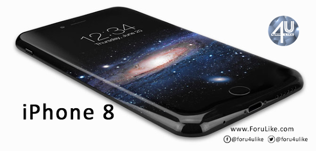 بالفيديو:  تصميم ومواصفات آيفون 8 القادم من آبل Design and Specifications of iPhone 8 IPhone%2B8