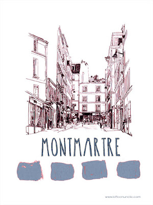 Montmartre, Paris, FLE, le FLE en un 'clic'