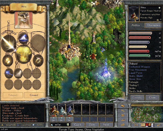 Age of Wonders 2 - Shira Tigran Hero Screenshot
