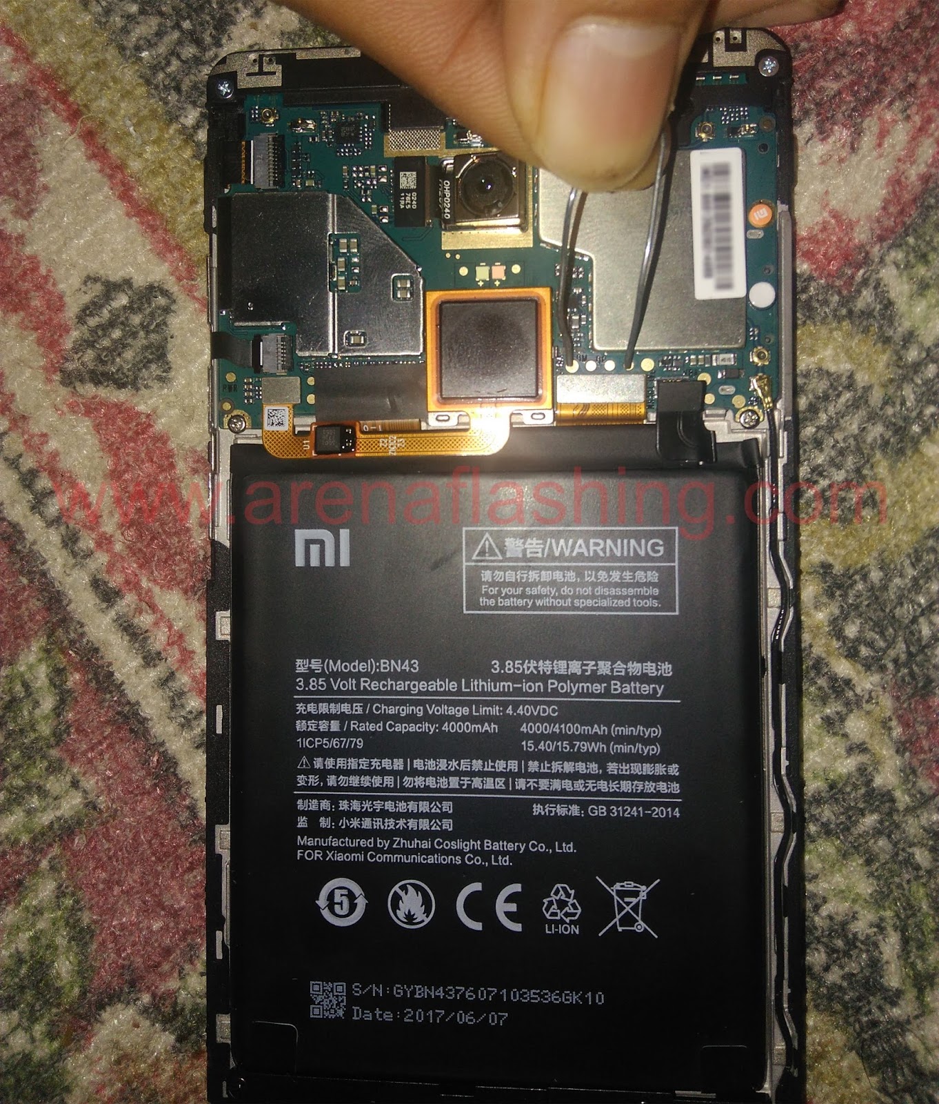 Test Point Xiaomi Redmi Note 4 Tutorial Flashing Android Upgrade