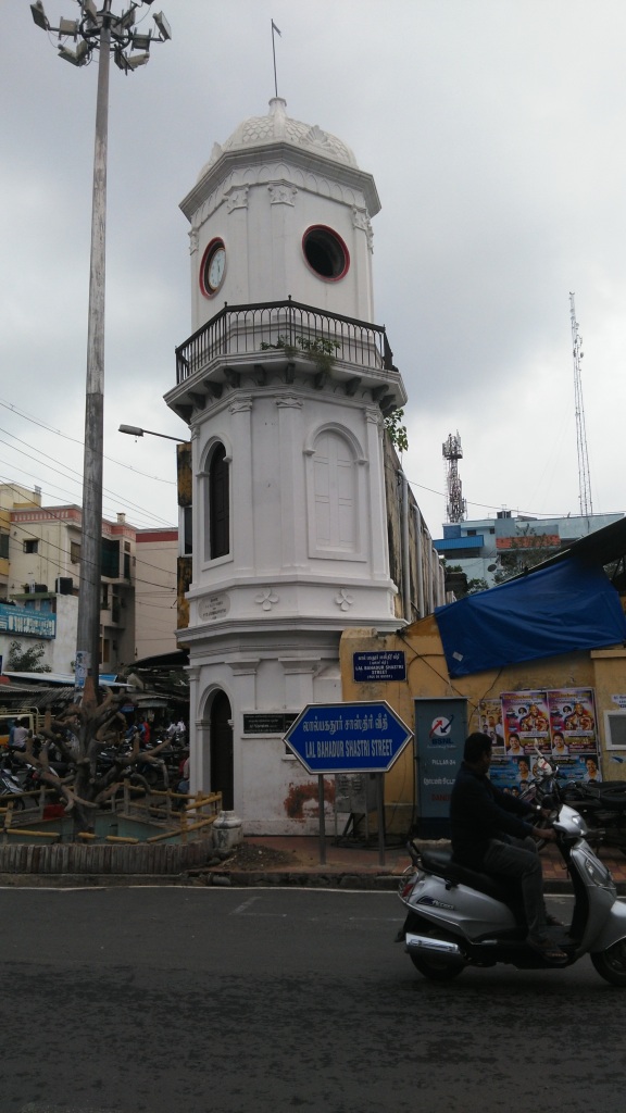 Pondicherry Tourism Chinna Manikoondu (Petite Tower Clock), Puducherry