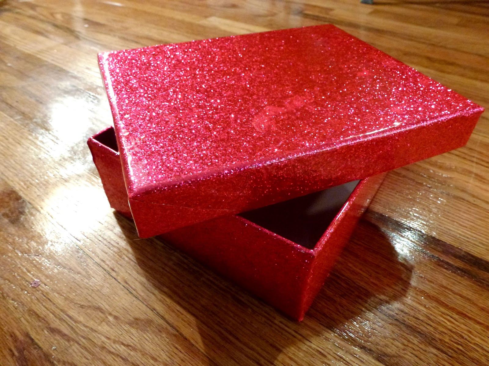 Hey! Look what I Made! Glitter Box