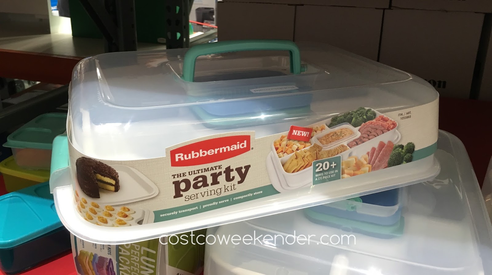 Rubbermaid The Ultimate Party Serving Kit Costco Weekender