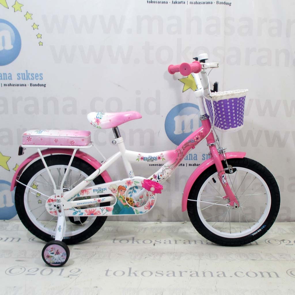 tokosarana™ | Mahasarana Sukses™: Sepeda Anak Wimcycle Frozen AE CTB 16