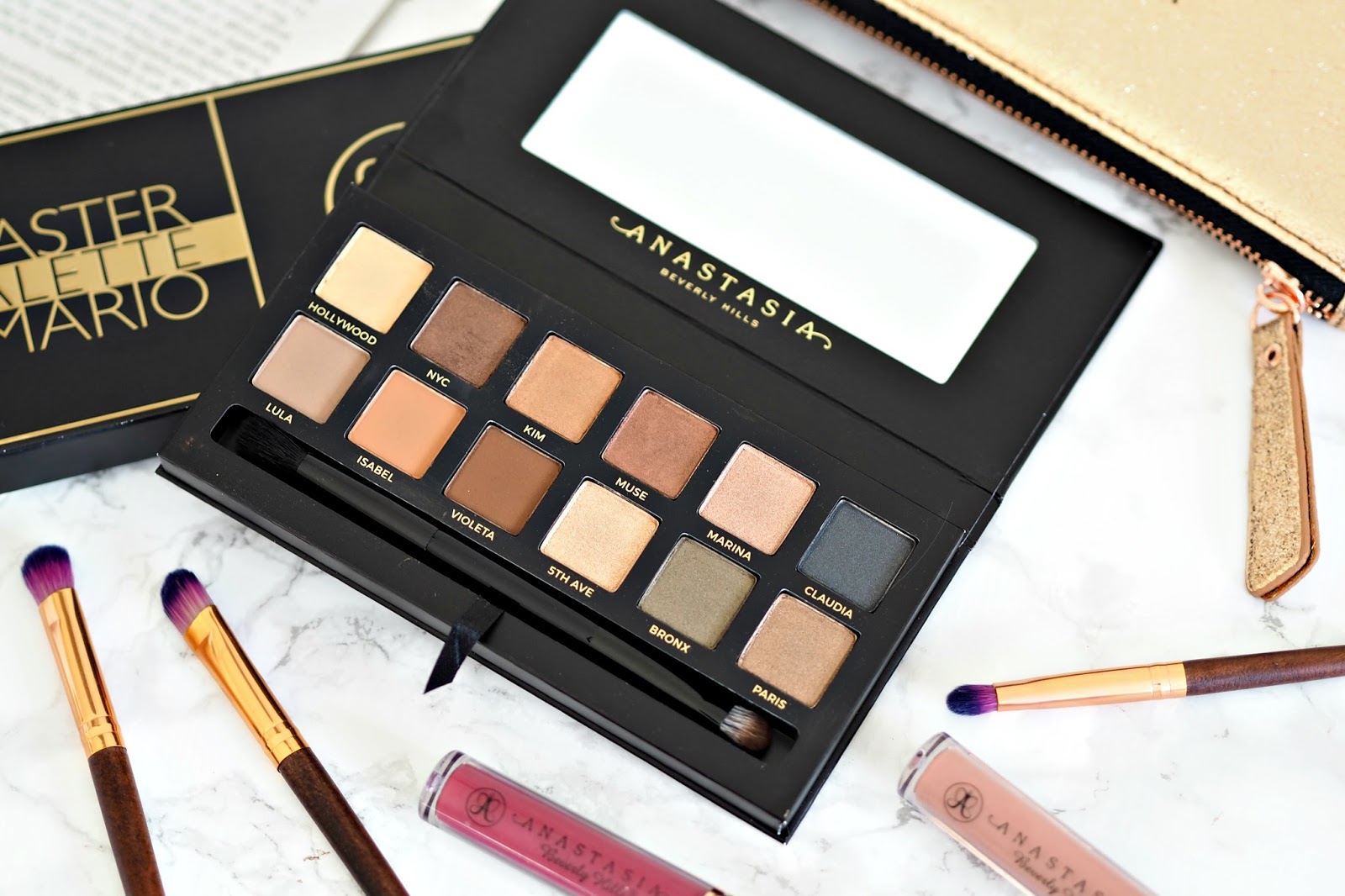Anastasia Beverly Hills Master by Mario Palette Review & Swatches
