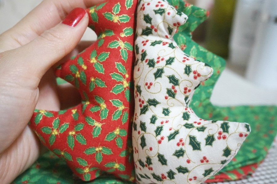 Crafts for the New Year and Christmas. Christmas Tree. Soft Toy.  DIY step-by-step tutorial.