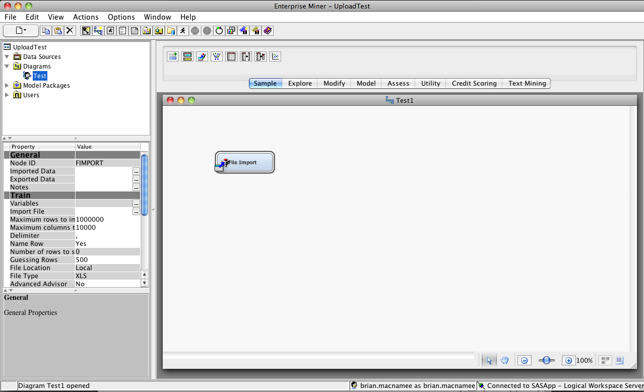DIT MSc in Computing (Data Analytics): Loading Data into SAS Enterprise
