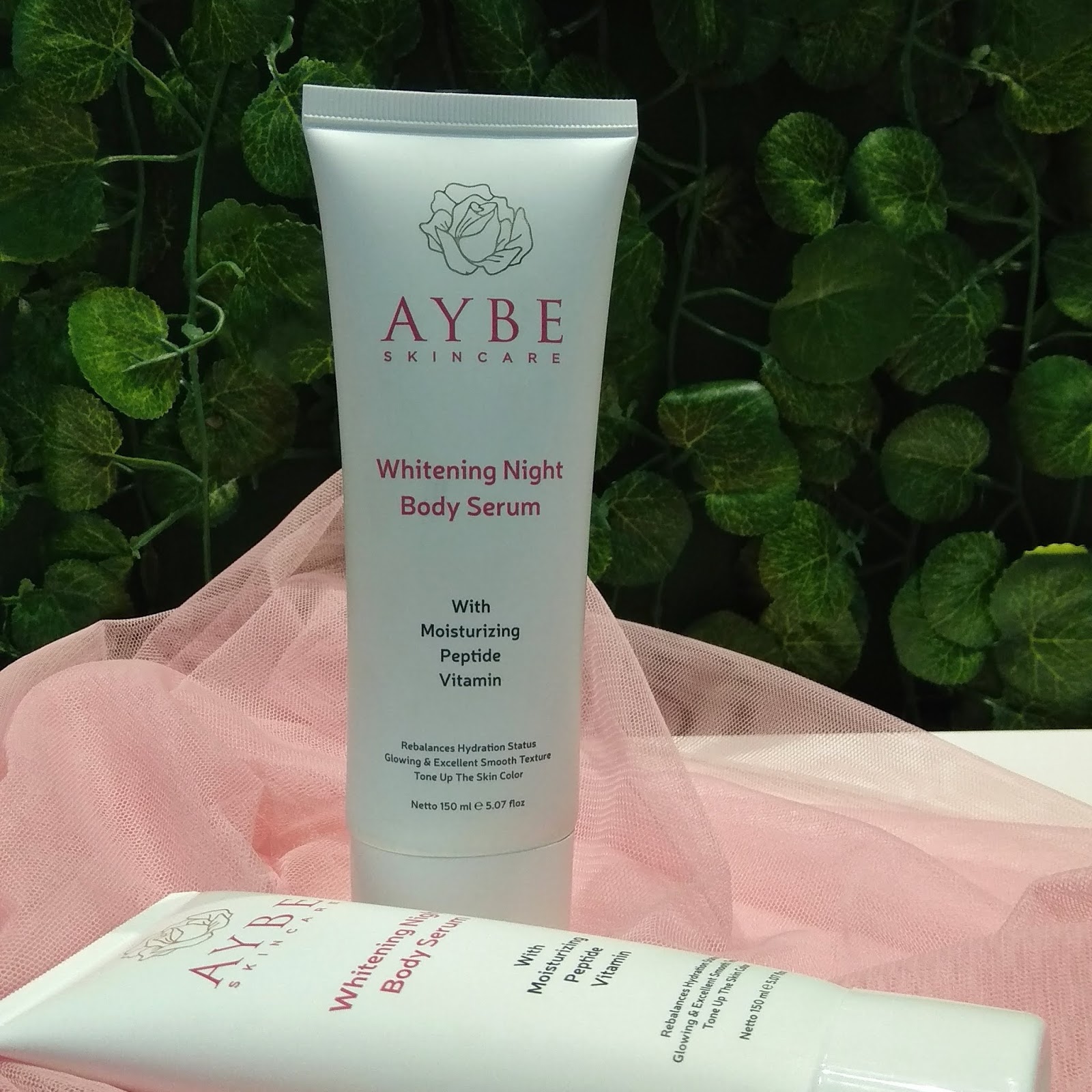 Review Serum Pemutih Badan AYBE Skincare Ampuh Meratakan