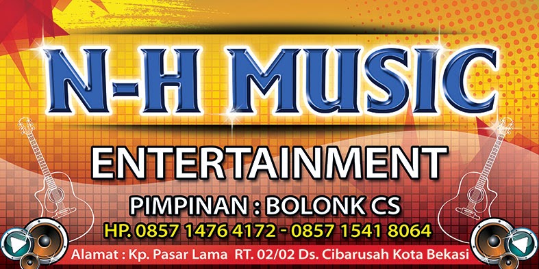Spanduk Musik Entertainment