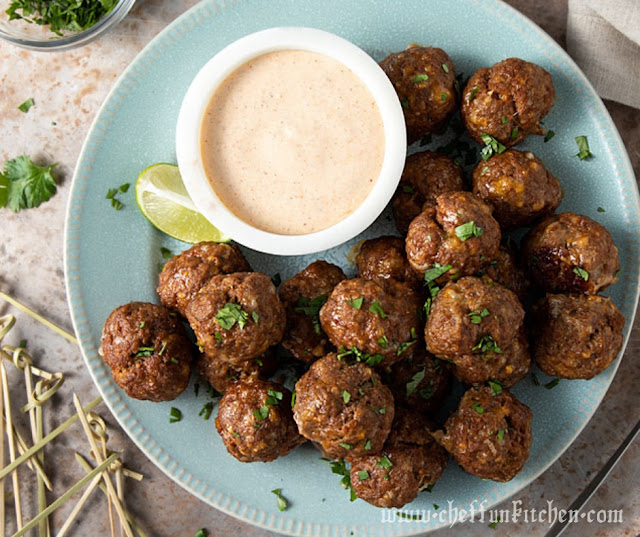 Taco Ranch Meatballs Taco Ranch Meatballs