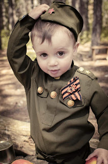 Счастливые моменты рукоделия: Военный костюм к 9 мая