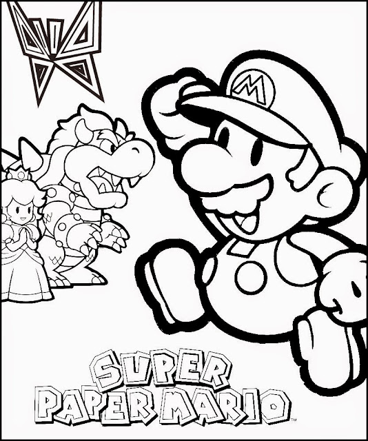 Mario Brothers bros. coloring.filminspector.com