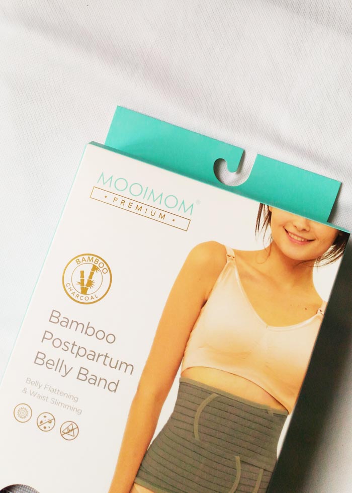 Review MOOIMOM Bamboo Post Partum Belly Band Cara Mudah Mengecilkan Perut Setelah Melahirkan