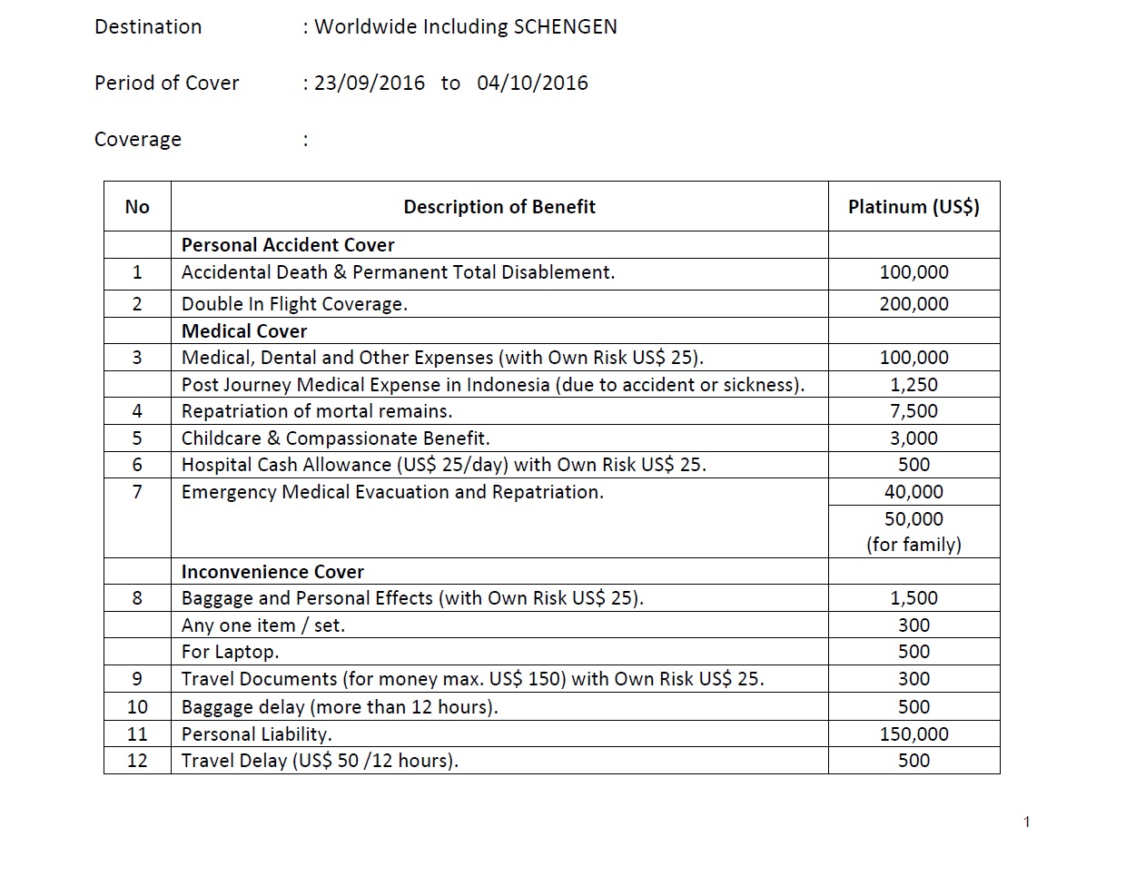 Insurance Travel Insurance For Schengen Visa