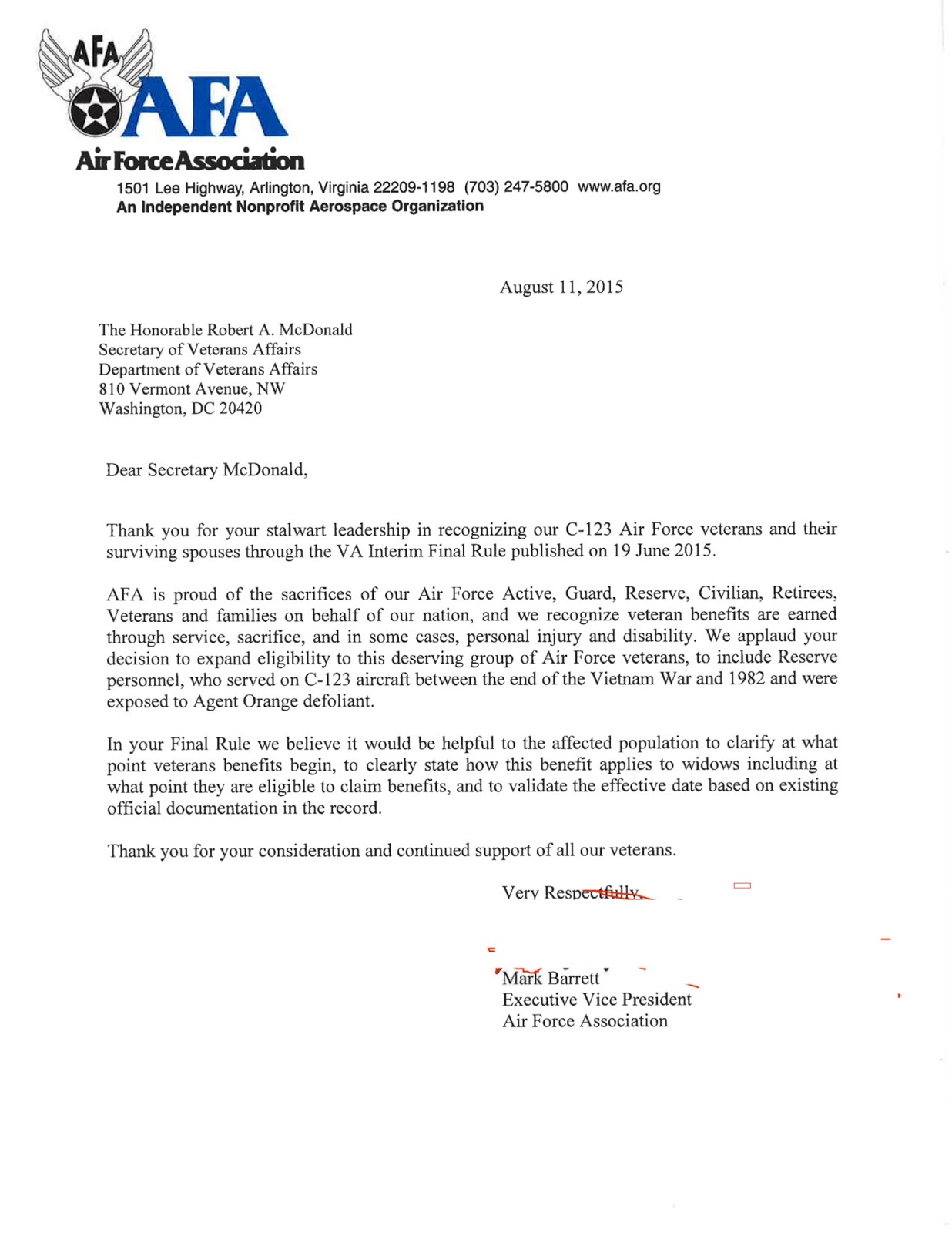 air force association benefits