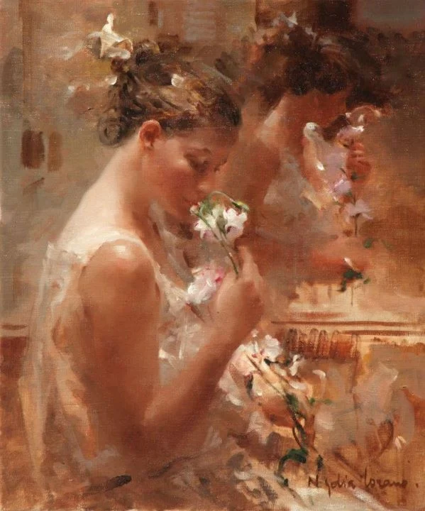 Nydia Lozano 1947 | Spanish Impressionist Figurative painter