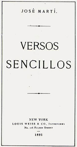 Biblioteca Pública de Gines: LOS “VERSOS SENCILLOS” DE JOSÉ MARTÍ (1853 ...