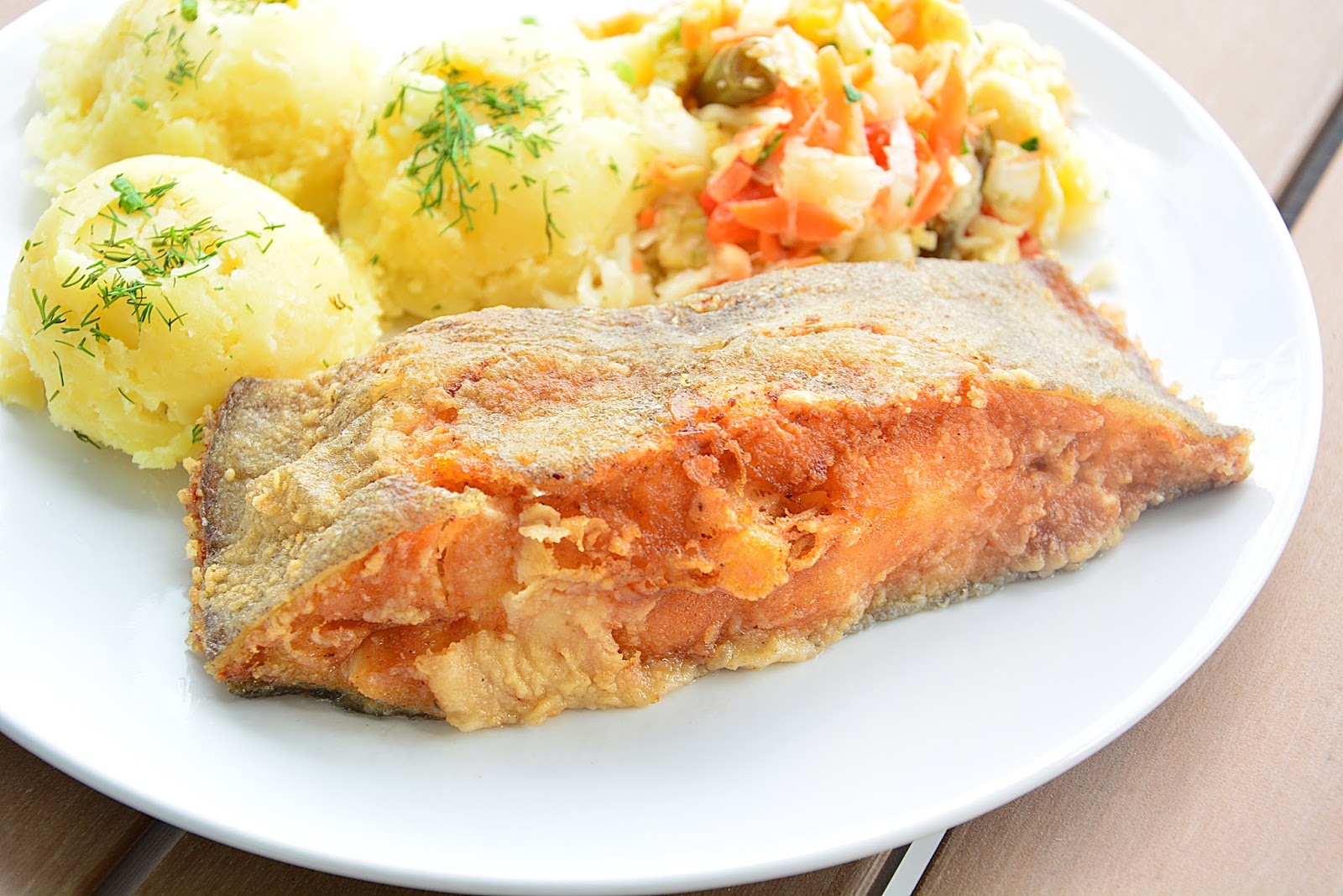 Halibut Smazony Przepis Na Halibuta Smazonego W Mace Moja Ksiazka Kucharska